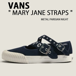 VANS バンズ シューズ MARY JANE STRAPS METAL PARISIAN NIGHT VN000D9AJDU メリージェーン ストラップ メタルパリジャンナイト スエード ローカット バレエコア ストラップシューズ レディース 女性用