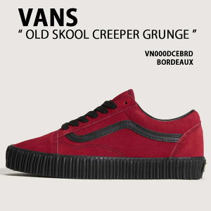 VANS oY fB[X Xj[J[ OLD SKOOL CREEPER GRUNGE VN000DCEBRD RED V[Y I[hXN[ N[p[ OW bh XG[h p