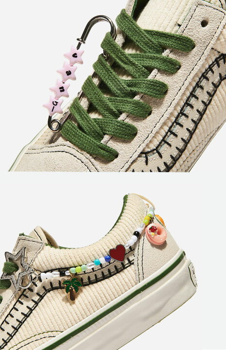楽天市場】VANS バンズ スニーカー OLD SKOOL CHARMS LX CREAM 