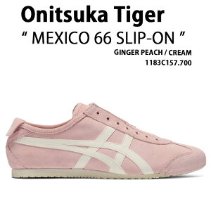 Onitsuka Tiger IjcJ^CK[ fB[X Xj[J[ MEXICO 66 SLIP-ON 1183C157.700 V[Y LVR66 Xb| PINK sN WHITE zCg XG[h
