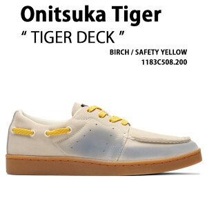 Onitsuka Tiger IjcJ^CK[ Y Xj[J[ TIGER DECK 1183C508.200 V[Y ^CK[fbN BIRCH o[` YELLOW CG[ XEF[h K\[