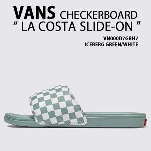VANS oY T_ LA COSTA SLIDE-ON CHECKERBOARD VN000D7GBH7 LIGHT GRAY V[Y RX^ XChI `FbJ{[h V[T_ ChO[ Y fB[X