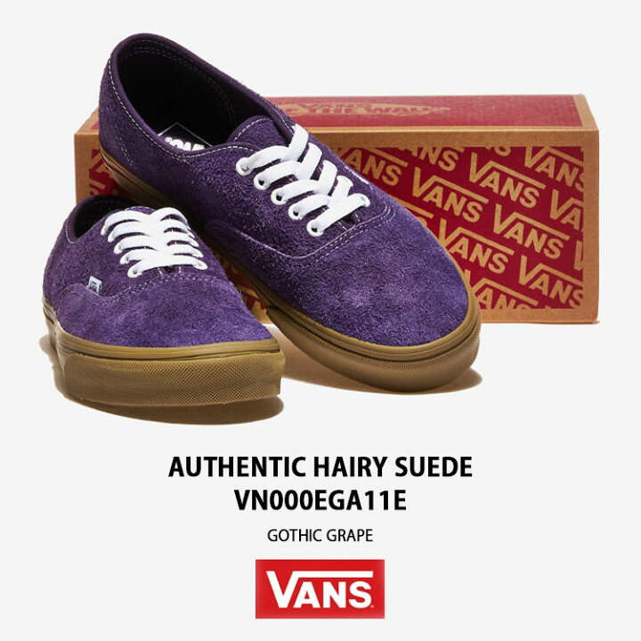 楽天市場】VANS バンズ スニーカー AUTHENTIC HAIRY SUEDE VN000EGA11E 