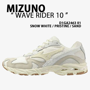 Mizuno �~�Y�m �X�j�[�J�[ WAVE RIDER 10 �V���[�Y �E�F�[�u���C�_�[10 �����j���O�V���[�Y �W���M���O�X�j�[�J�[ WHITE �z���C�g �����Y ���f�B�[�X D1GA246301