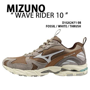 Mizuno ~Ym Xj[J[ WAVE RIDER 10 V[Y EF[uC_[10 jOV[Y WMOXj[J[ BROWN uE Y fB[X D1GA247108