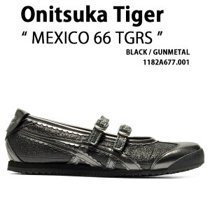 Onitsuka Tiger �I�j�c�J�^�C�K�[ ���f�B�[�X �X�j�[�J�[ MEXICO 66 TGRS 1182A677.001 �V���[�Y ���L�V�R66 BLACK �u���b�N �p���v�X �����[�W�F�C�� �����p
