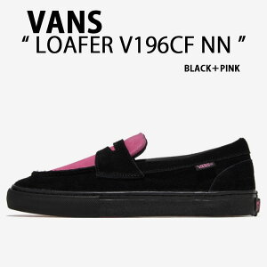 VANS oY [t@[ V[Y LOAFER V196CF NN Rrl[VJ[ V[Y BLACK PINK V[YiJ[ XG[h XEF[h ubN sN Y fB[X