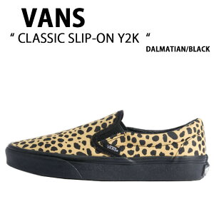 VANS �o���Y �X�j�[�J�[ CLASSIC SLIP-ON Y2K DALMATIAN BLACK VN000D6YEZI �N���V�b�N �X���b�|�� Y2K �_�����V�A�� �u���b�N �����p