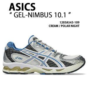asics �A�V�b�N�X �X�j�[�J�[ GEL-NIMBUS 10.1 1203A543-109 �V���[�Y �Q���j���o�X10.1 �����V���[ ���b�V�� CREAM BLUE �N���[�� �u���[ �����Y ���f�B�[�X