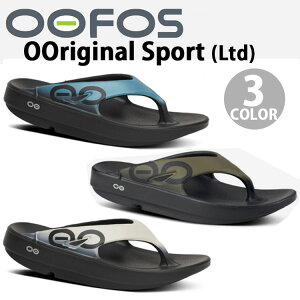 OOFOS �E�[�t�H�X �T���_�� ���J�o���[�T���_�� OORIGINAL SPORT / SPORT Ltd �R���t�H�[�g�T���_�� ��̌^�T���_�� BLACK �Ռ��z�� ��J�� ��̌`�� �E�[�t�H�X�I���W�i�� �����b�N�X�T���_�� ����