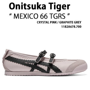 Onitsuka Tiger �I�j�c�J�^�C�K�[ ���f�B�[�X �X�j�[�J�[ MEXICO 66 TGRS �V���[�Y ���L�V�R66�^�C�K�[�X �p���v�X PINK GREY �s���N �O���[ 1182A678.700