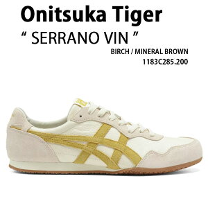 Onitsuka Tiger �I�j�c�J�^�C�K�[ �X�j�[�J�[ SERRANO VIN BIRCH BROWN 1183C285.200 �V���[�Y �Z���[�m ���B�� �o�[�` �u���E�� �����Y ���f�B�[�X