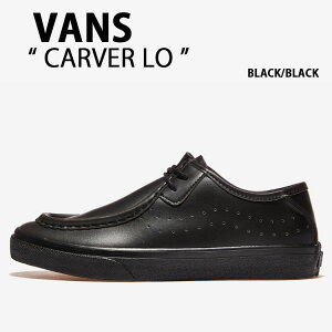 VANS �o���Y �X�j�[�J�[ CARVER LO BLACK BLACK V398 FT �J�[�o�[ ���[ �u���b�N �u���b�N �j���p �����p