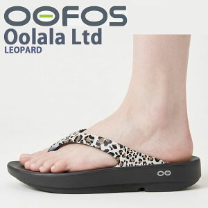 OOFOS �E�[�t�H�X ���f�B�[�X�T���_�� ���J�o���[�T���_�� Oolala Ltd LEOPARD �E�[���� �R���t�H�[�g�T���_�� ��̌^�T���_�� �q���E�� ���I�p�[�h �Ռ��z�� ��J�� ��̌`�� �����b�N�X�T���_