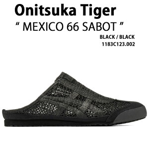 Onitsuka Tiger �I�j�c�J�^�C�K�[ �~���[�� MEXICO 66 SABOT BLACK 1183C123.002 ���L�V�R66 �T�{�b�g �u���b�N ���b�V���f�� �����Y ���f�B�[�X �j�����p �j���p �����p
