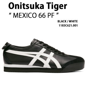 Onitsuka Tiger �I�j�c�J�^�C�K�[ �X�j�[�J�[ MEXICO 66 PF BLACK WHITE 1183C621.001 �V���[�Y ���L�V�R 66 PF �u���b�N �z���C�g �����Y ���f�B�[�X �j���p �����p