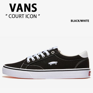 VANS �o���Y �V���[�Y COURT ICON BLACK WHITE V311 CVS �R�[�g �A�C�R�� �u���b�N �z���C�g �j���p �����p