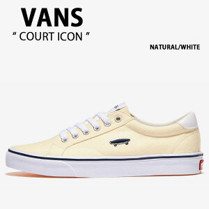 VANS �o���Y �V���[�Y COURT ICON NATURAL WHITE V311 CVS �R�[�g �A�C�R�� �i�`������ �z���C�g �j���p �����p