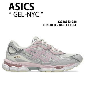 asics �A�V�b�N�X ���f�B�[�X �X�j�[�J�[ GEL-NYC 1203A383-028 �V���[�Y �Q��NCY �N�b�V������ ���萫 ��� GREY �O���[ PINK �s���N �����p