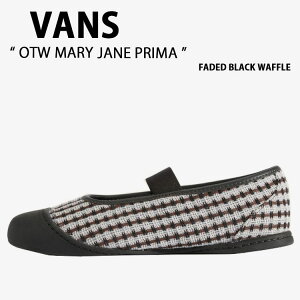 VANS �o���Y �V���[�Y OTW MARY JANE PRIMA FADED BLACK WAFFLE VN000EFFHB1 OTW �����[�W�F�[�� �v���} �t�F�C�f�b�h �u���b�N ���b�t�� ���[�e�N�V���[�Y ���[�e�N �E�B�����Y