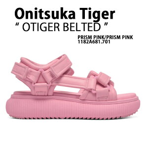 Onitsuka Tiger �I�j�c�J�^�C�K�[ �T���_�� OTIGER BELTED PRISM PINK 1182A681.701 �I�[�^�C�K�[ �x���e�b�h �v���Y���s���N ���� �y�� �N�b�V���� ���U�[ �X�g���b�v �E�B�����Y