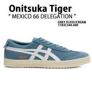 �y�G���g���[�Ń|�C���g20�{�I�zOnitsuka Tiger �I�j�c�J�^�C�K�[ �X�j�[�J�[ MEXICO 66 DELEGATION GREY FLOSS CREAM 1183C344.400 �V���[�Y ���L�V�R �f���Q�[�V���� �O���[�t���X �N���[�� �V���v�� ���U�[ 