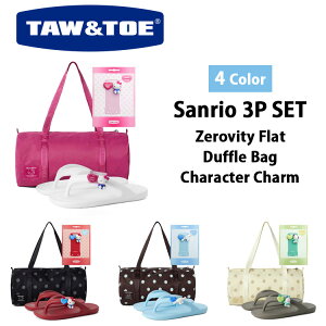 TAW & TOE �g�[&�g�[ X Sanrio �T�����I ���f�B�[�X�T���_�� �t���b�v�t���b�v �_�b�t���o�b�O�Z�b�g �`���[���t�� �L�e�B �V�i�����[�� �|�`���b�R ZEROVITY FLAT �Z���r�e�B�t���b�g �r�[�`�T���_