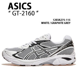 ASICS �A�V�b�N�X �X�j�[�J�[ GT-2160 1203A275-115 �V���[�Y �W�[�e�B�[2160 ���X�j�[�J�[ �����j���O�V���[�Y ���b�V�� WHITE GREY �����Y ���f�B�[�X
