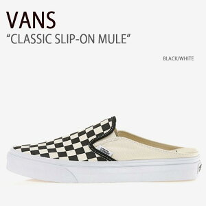 VANS oY Xj[J[ CLASSIC SLIP-ON MULE BLACK WHITE NVbNXb|~[ ubN zCg @Y V[Y Y fB[X jp jp p VN0004KTEO1