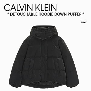 Calvin Klein JoNC fB[X _EWPbg W'S DETOUCHABLE HOODIE DOWN PUFFER fB^b`ut[fB[_Ept@[ ubN fB[X_E BLACK J223414BEH