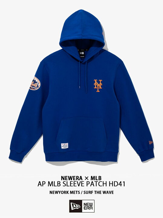 楽天市場】NEWERA ニューエラ パーカー AP MLB SLEEVE PATCH HD41 