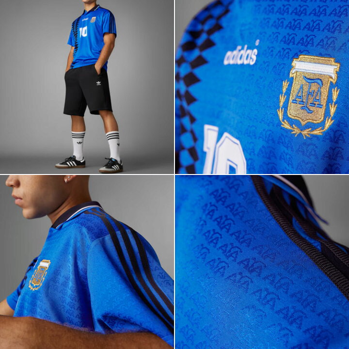 楽天市場】adidas originals アルゼンチン代表 1994 レプリカ 
