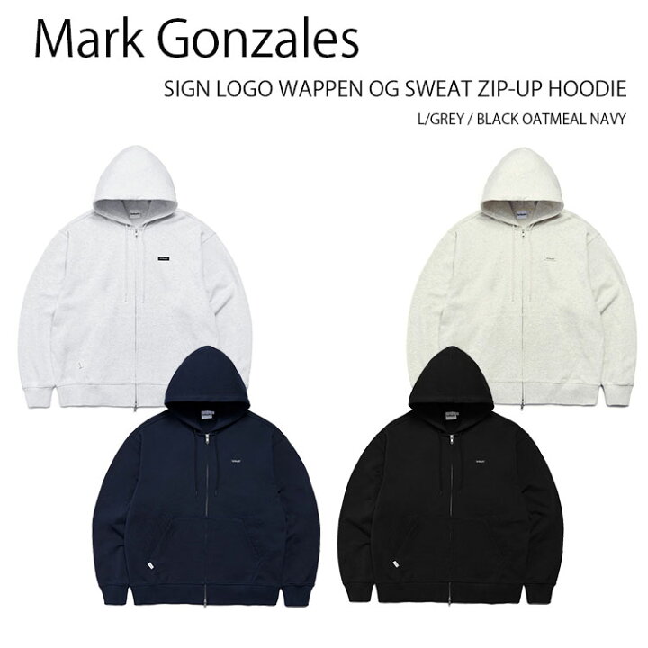 楽天市場】MARK GONZALES マークゴンザレス パーカー SIGN LOGO WAPPEN 