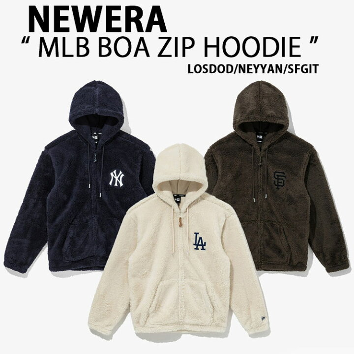 楽天市場】NEWERA ニューエラ パーカー ボアフリース AP MLB SOFT BOA 