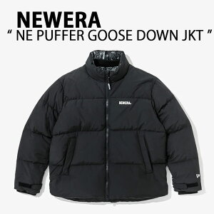 NEWERA �j���[�G�� �_�E���W���P�b�g AP NE PUFFER GOOSE DJ24 �O�[�X�_�E�� BLACK �y�C�Y���[ �����Y ���f�B�[�X 13338614