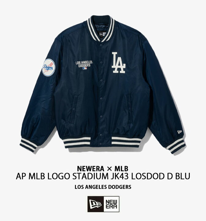 楽天市場】NEWERA ニューエラ スタジャン ブルゾン AP MLB LOGO  