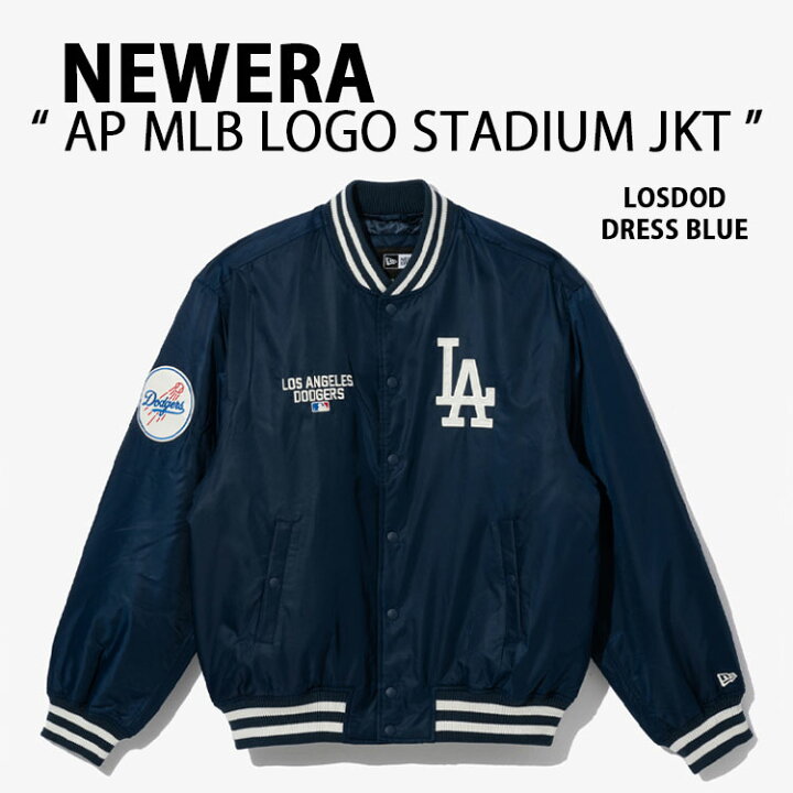 楽天市場】NEWERA ニューエラ スタジャン ブルゾン AP MLB LOGO  