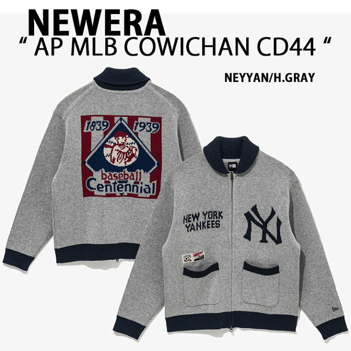 楽天市場】NEWERA ニューエラ カーディガン カウチン AP MLB COWICHAN 