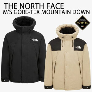 THE NORTH FACE m[XtFCX _EWPbg M'S GORE-TEX MOUNTAIN DOWN JACKET SAebNX }Ee _Ep[J[ h BEIGE BLACK }Eep[J[ GTX x[W ubN Y fB[X 
