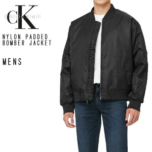Calvin Klein JoNC Y WPbg NYLON PADDED BOMBER JACKET BLACK CK iC pfbg {o[ WPbg ubN NVbN YWPbg jp 40EM524