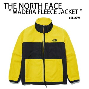 THE NORTH FACE m[XtFCX t[XWPbg MADERA FLEECE JACKET }f t[X YELLOW BLACK ؂ԂJ[ ZNуt[X CG[ Y fB[X NJ4FL62J