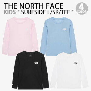 THE NORTH FACE m[XtFCX LbY WjA bVK[h K'S SURFSIDE L/SR/TEE EH[^[X|[cTVc UVJbg z BLACK WHITE BLUE PINK XCEFA LbYp qp WjAp NT7TR20S/