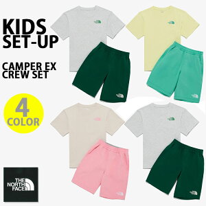 THE NORTH FACE m[XtFCX LbY ZbgAbv TVc n[tpc K'S CAMPER EX CREW SET LbYZbgAbv ㉺Zbg V[gpc V qp LbYp WjAp NT7UR31S/T/U/V