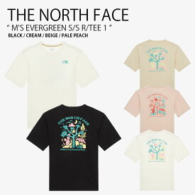 THE NORTH FACE ノースフェイス Tシャツ M'S EVERGREEN S/S R/TEE 1 エバーグリーン ショートスリーブ ラウンドネック ティーシャツ 半袖 カットソー コットンTシャツ カジュアル ストリート メンズ レディース 男性用 女性用 男女共用 NT7UR51A/B/C/D【中古】未使用品