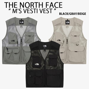 THE NORTH FACE m[XtFCX xXg W M'S VESTI VEST bVxXg xXgWPbg GRAY BLACK BEIGE X|[cxXg tBbVOxXg S JWA Xg[g Y fB[X NV5VR02A