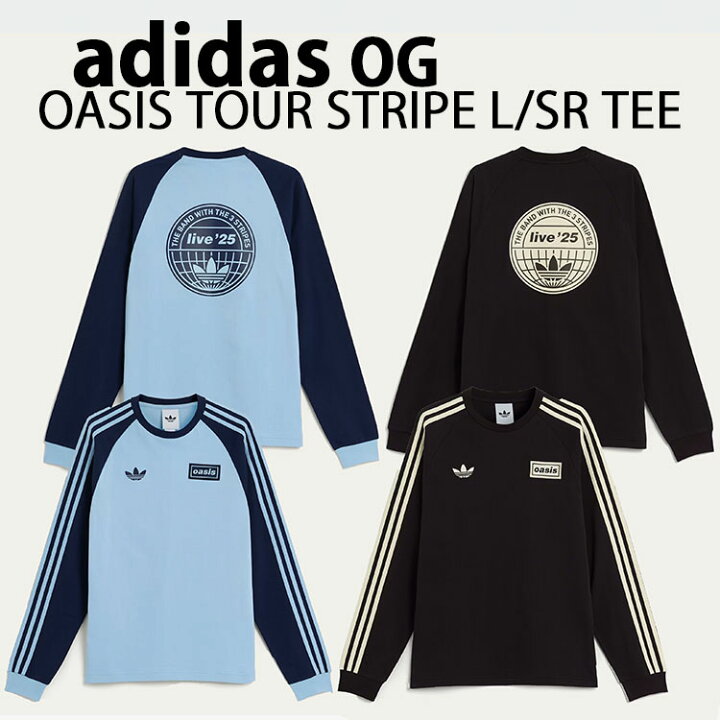 楽天市場】adidas originals アディダス ロンT OASIS TOUR live