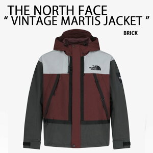 THE NORTH FACE m[XtFCX }EeWPbg VINTAGE MARTIS JACKET }Eep[J[ BRICK ubNzF ؂ԂJ[ t[fB p[J[ h S TCY Y fB[X NJ3