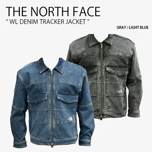 THE NORTH FACE �m�[�X�t�F�C�X �f�j���W���P�b�g WL DENIM TRACKER JACKET �z���C�g���[�x�� �f�j�� �g���b�J�[ �W���P�b�g ���� G�W���� ���S �J�W���A�� �X�g���[�g �O���[ �u���[ �����Y ���f�B�[�X 