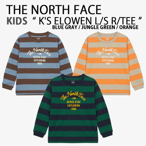 THE NORTH FACE m[XtFCX LbY  TVc K'S ELOWEN L/S R/TEE GEF OX[u eB[Vc vI[o[ Jbg\[ N[lbN u[ O[ IW j̎q ̎q q
