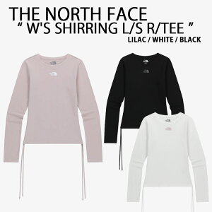 THE NORTH FACE m[XtFCX fB[X TVc W'S SHIRRING L/S R/TEE V[OTVc  WHITELABEL oGRA p  NT7TR80J/K/L
